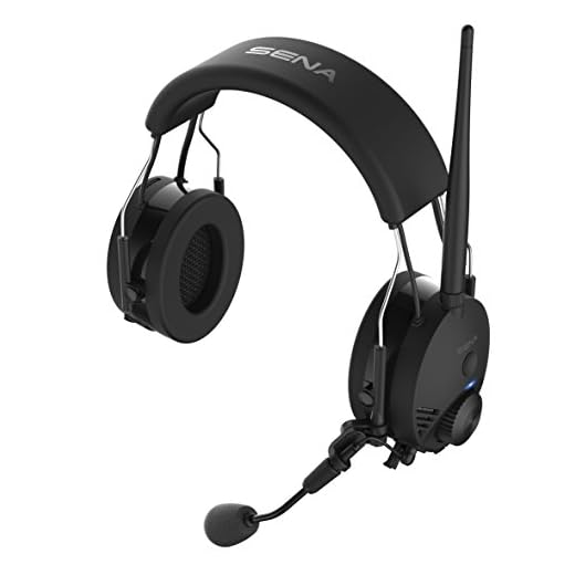 Sena Tufftalk-01 Black Earmuff Bluetooth Communication and Intercom Headset