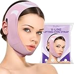 V-Line Lifting Chinstrap, V-Line Mask, Chinstrap for Sleeping, Reusable Face Strap, Chin Up Patch, V-Shaped Belt, Shaped Face Mask for Sagging