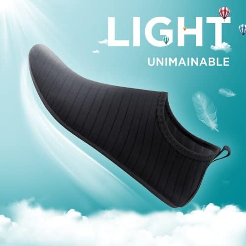 SEEKWAY Water Shoes Quick-Dry Aqua Socks Barefoot Slip-on for Beach Pool Swim River Yoga Lake Surf Women Men SK001 | Image 4