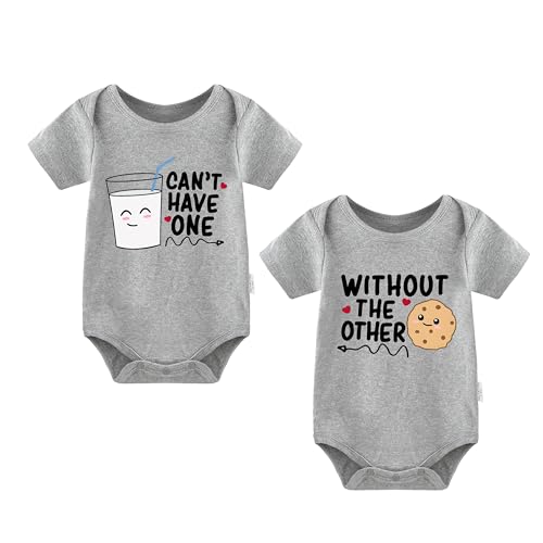 Image of babytwinssuit Baby Twins Bodysuit Can