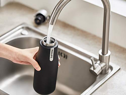 Philips Water Go Zero Smart UV schwarz groß anwendbare Wassertemperatur 4 °C – 60 °C 5 V