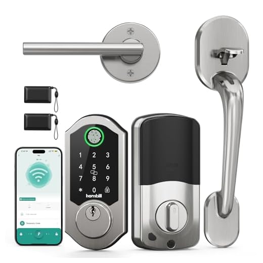 Hornbill WiFi Smart Front Door Lock System