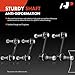 A-Premium Set of 4, Front & Rear Sway Bar Links Kit Stabilizer Bar Links Compatible with Hummer H3 2006-2010, H3T 2009-2010