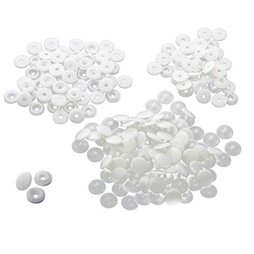 Trimming Shop Kam Snaps Verbindungen Nahtfreies Plastik Knöpfe Für Wolle Bekleidung Kinder Kleidung Stoff Windel Lätzchen DIY Basteln Projekt, Weiß - Weiß, 10.7 Trimming Shop Kam Snaps Verbindungen Nahtfreies Plastik Knöpfe Für Wolle Bekleidung Kinder Kleidung Stoff Windel Lätzchen DIY Basteln Projekt, Weiß - Weiß, 10.7
