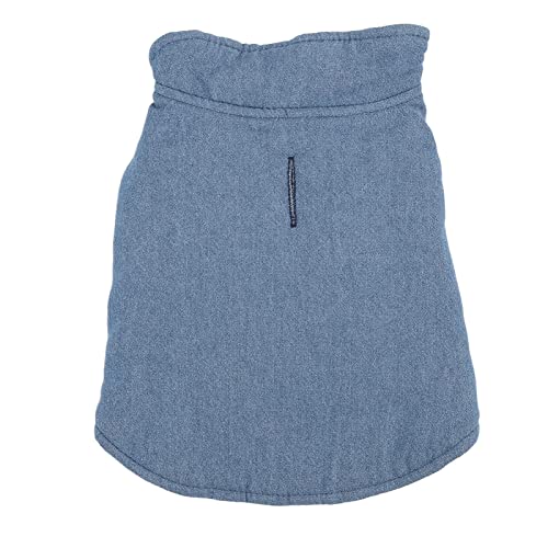 Colete de casaco para cães, colete de inverno para cães, jeans macio e bonito para buldogue francês