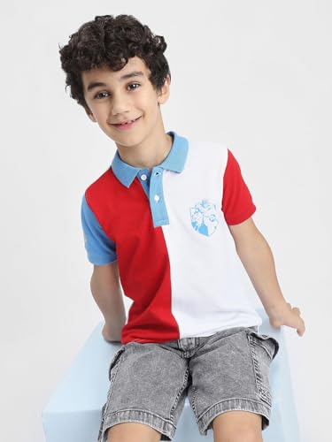 Image of BONKIDS Boy's Regular Fit T-Shirt