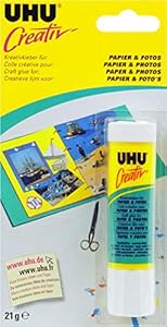 UHU Creativ Klebestift für Papier und Fotos 21 g