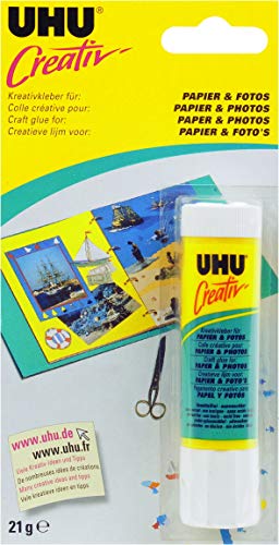 UHU Creativ Klebestift für Papier und Fotos 21 g