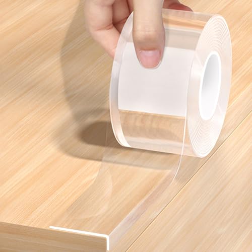 Image of Corner Protectors Baby Proofing,Clear Edge Protector Strip,Furniture Corner Guards,Cabinets,Tables and Window Sill Sharp Corner Safety Bumpers,2 in x 4 ft