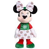 Just Play Disney Holiday Feature Plush - Minnie, juguetes para niños a partir de 3 años