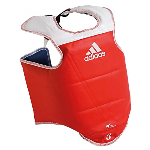 Adidas Unisex's Wt Taekwondo Martial Arts Tkd Body Protector Chest Guard, Blue, Small #TOP3