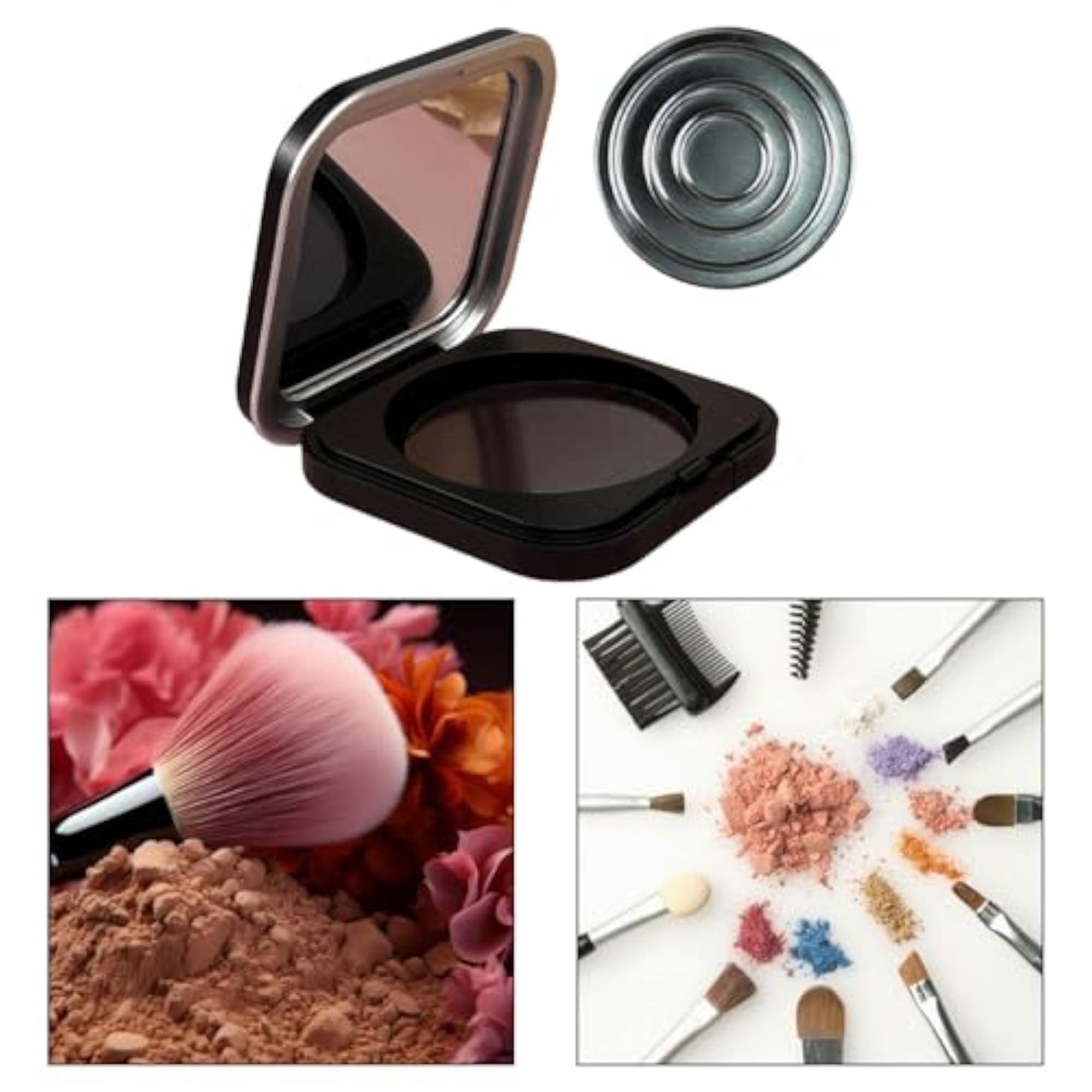 6X Empty Palette Box for Reusable Travel Makeup Storage