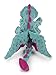goDog Bubble Plush Dragons Squeaky Dog Toy, Chew Guard Technology - Turquoise, Large
