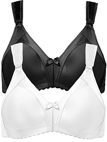 Preisvergleich Produktbild Naturana 2er Sparpack Minimizer BH 95027 = 100-C in Schwarz-Weiss
