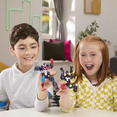 Spider-Man Hasbro Marvel SPD MixMashers figura de acción coleccionable y personalizable para niños 3