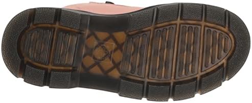 Dr. Martens Women's Combs W 6 Tie Boot Fashion, Peach Beige Cyclone Nylon & Milled Coated Leather, 11 | Image 3