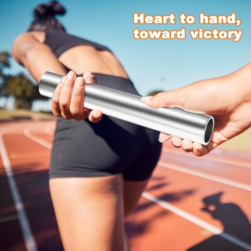 Baguettes de relais athlétisme terrain aluminium léger durable - 7