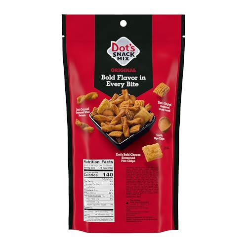 Image of DOT'S Original Seasoned Snack Mix Bag, 14 oz