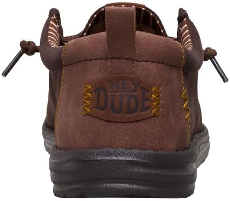 HEYDUDE Men's Wally Vintage Classic Slip-On Loafers | Lightweight Men's Canvas Shoes | Easy-On Design for Casual Comfort & Style - Image 5