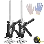2 Pack Labor Saving Arm Jack, Portable Hand Lifting Tool, Multi-Function Height Adjustment Lifting Device, Arm Tool Lift for Installing Furniture, Doors & Windows, Load-Bearing 560LB/254KG