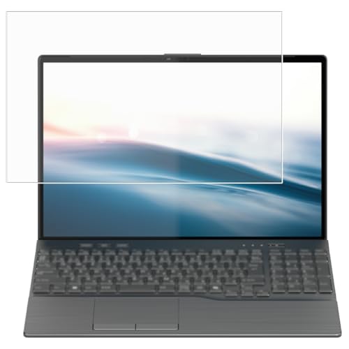 [2���Z�b�g] ClearView Fujitsu FMV LIFEBOOK AH�V���[�Y �X�[�p�[�t�@�C���t�� 2024�N10�����f�� 16�C���`�p �t�� �ی� �t�B���� [�}�b�g ���˒ጸ] ���{��