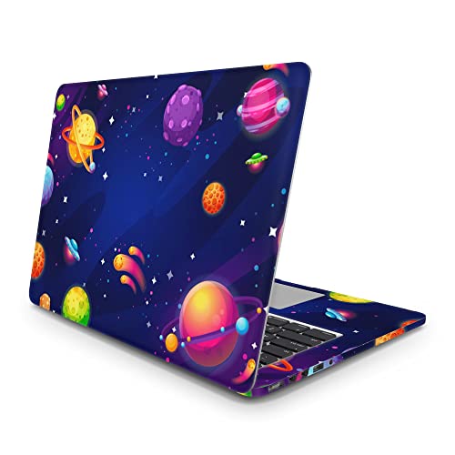 Sticker Master Colorful Planets Etiqueta del vinilo del portátil de la piel 13 14 15 pulgadas del cuaderno para Asus Acer Hp Lenovo Huawei Dell Msi Toshiba 14 inch (35x26 cm) Cover