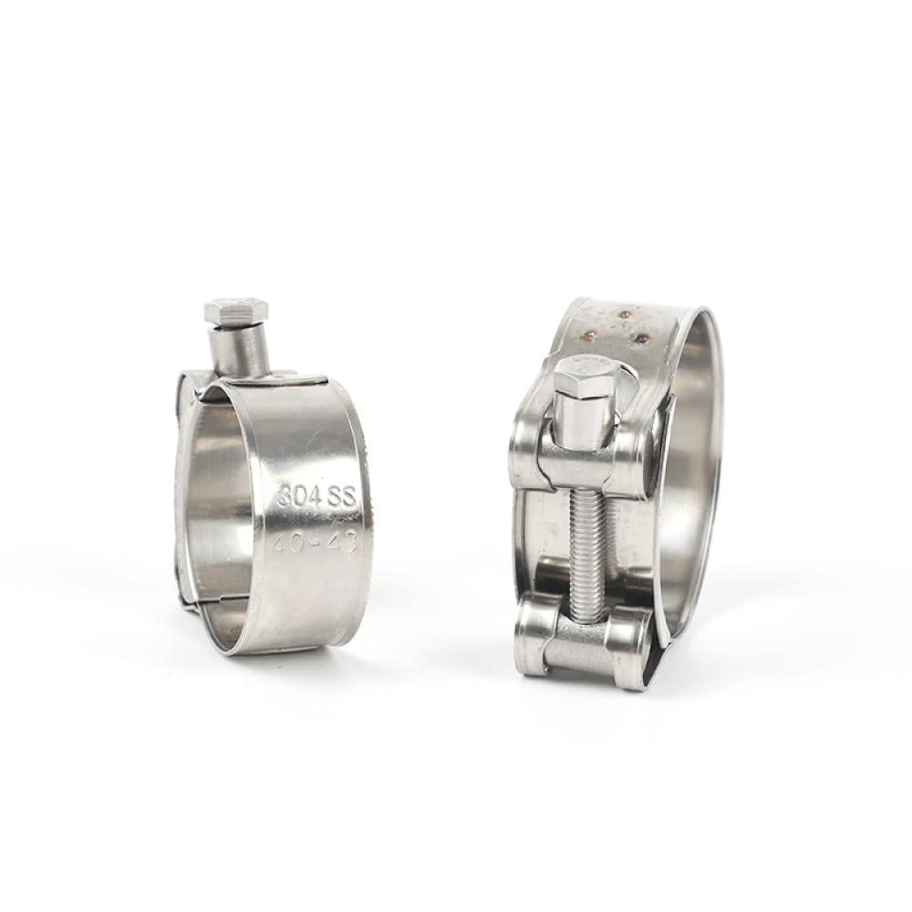 L'acciaio inossidabile 304 rafforza il morsetto Fascetta stringitubo Circolare Tubo dell'acqua dell'aria Fascette del tubo flessibile del carburante Morsetti di fissaggio del tubo dell'acqua, Dia.36mm