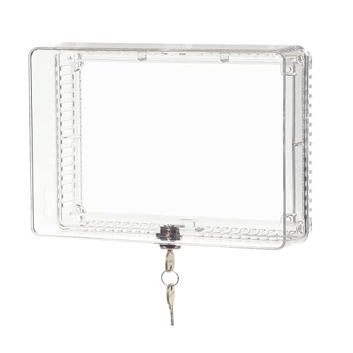 Honeywell Home CG512A1009 Large Thermostat Guard, Fits Thermostats 8. 25' W x 5. 75' H or Smaller, Hand Control
