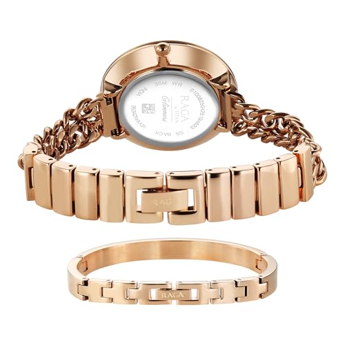 Image of Titan Raga Glimmers Quartz White Round Dial Women's Watch | Water Resistant Watch | Watches for Women Analog - 95342WM01F