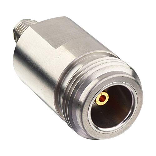 Adaptateur SMA femelle vers N femelle droit onelinkmore en acier inoxydable DC-18 GHz 50 Ohm