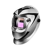 [Lo que obtienes] 1 x casco de soldadura 1 x manual de usuario, servicio al cliente amigable (solo envíenos un correo electrónico a través de Amazon)