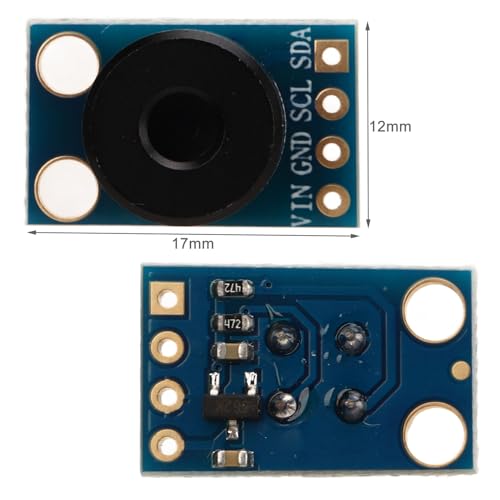 Infrarot Temperatursensormodul MLX90614, -70 bis 382,2 °C IR-Sensor-Steuermodul Berührungsloser Temperaturdetektor GY 906 BCC MLX90614ESF, für Klimaanlagen, Bewegungserkennung