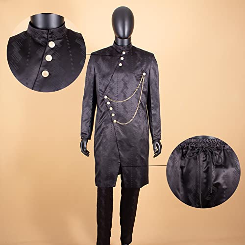 Men`s Suit African Clothing Dashiki Jacket and Ankara Pants 2 Piece Set Dress Suit Ankara Attire for Wedding3