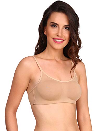 Image of Jockey SS12 Women's Wirefree Non Padded Super Combed Cotton Elastane Stretch Full Coverage Beginners Bra with Adjustable Straps (Pack of 2)
