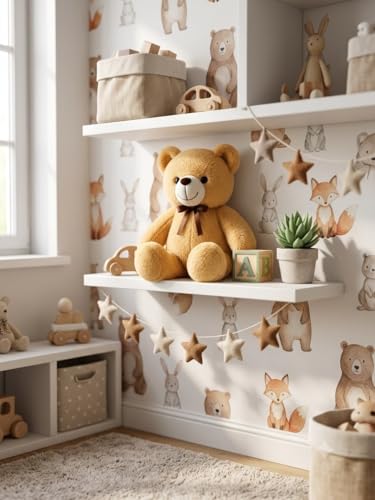 Image of Brown Teddy Bear Soft Toy, 35cm