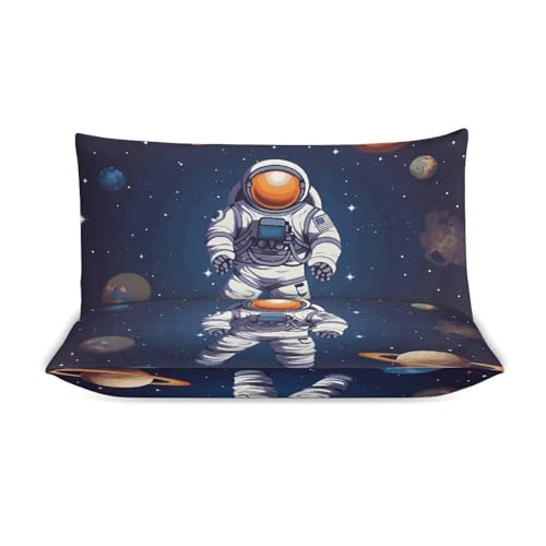Housse de couette astronaute avec fermeture éclair finitions premium - 4