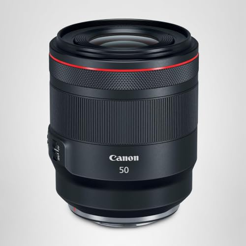 Canon RF50mm F 1.2L USM Lens, Black