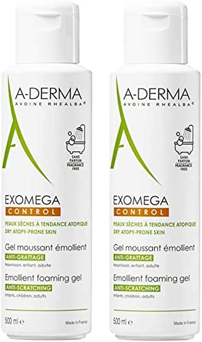 Gel Moussant Emollient Exomega Control Peaux a
