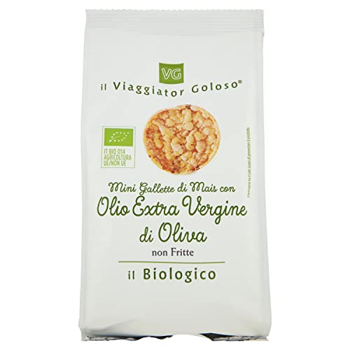 il Viaggiator Goloso Mini Gallette Mais Olio Evo, 55g
