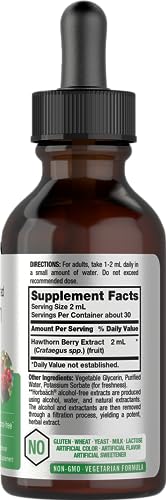 Horbäach CL40367 Hawthorn Berry Extract | 2 Fl Oz | Alcohol Free Liquid Tincture | Vegetarian Supplement thumb #1