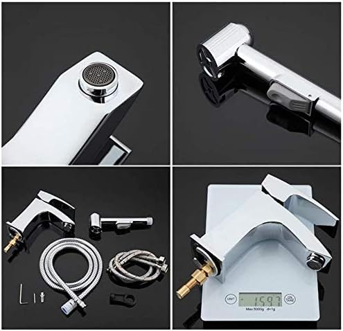 Robinets de douche de salle de bain avec jet bidet haute pression réglable