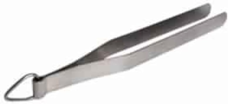 Stainless Steel Food Serving Tong Heavy Duty Kitchen Chimta for Cooking, Frying & Grilling Multi Purpose Utensil for Salad, BBQ & Buffet Heat Resistant Silver Finish Tongs