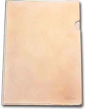 Amazon Co Jp 栃木レザー ヌメ革 総手縫い 本革 レザーファイル オーダーメイド お好みの革色糸色選べます 文房具 オフィス用品