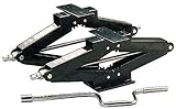 Husky 76862 Stabilizing Scissor Jack - Set of 2,Black,24 Inch