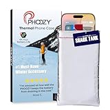 PHOOZY Apolloシリーズサーマルフォンケース-過熱防止、水中浮遊、細菌のバリア、落下試験済み。 iPhone 8 + / Xr / 11 / 11Pro Max、S10 + / S20 + / S20Ultraなどの電話の場合[Silver-XLサイズ]