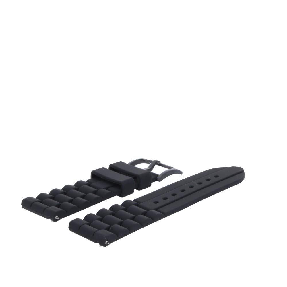 Image secondaire de FOSSIL Bracelet De Montre 24mm Plastique Noir - FS-4487 | LB-FS4487