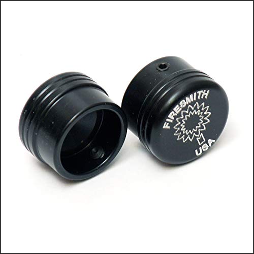 FireSmith Pie Platter Pro Bar Ends for Freestyle Scooters, BMX and Mountain Bikes - Made in USA!