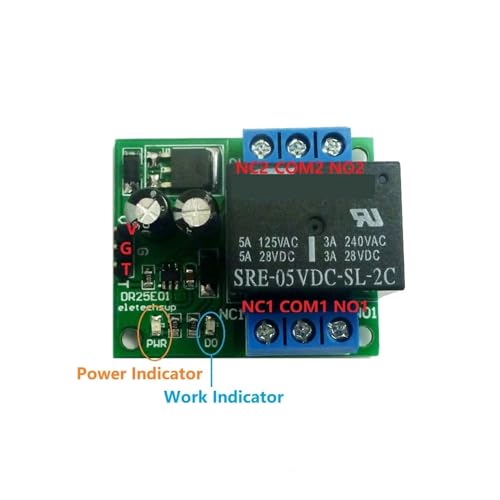 Module de relais DPDT bistable pour stabiliser la tension moteur