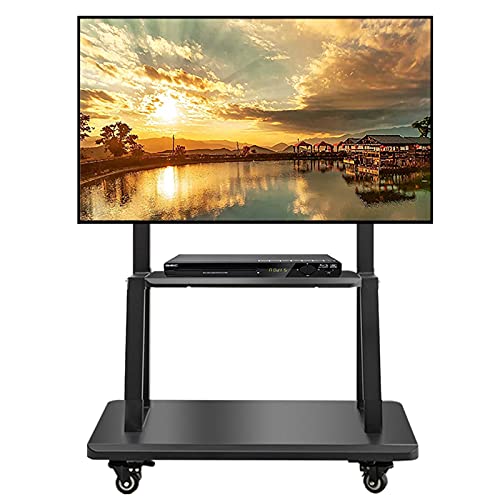 Soporte móvil de piso para TV 32-75 pulgadas con ruedas miniatura 1