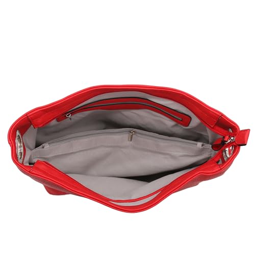 Image of Hobo Shoulder Bag with Big Snap Hook Hardware